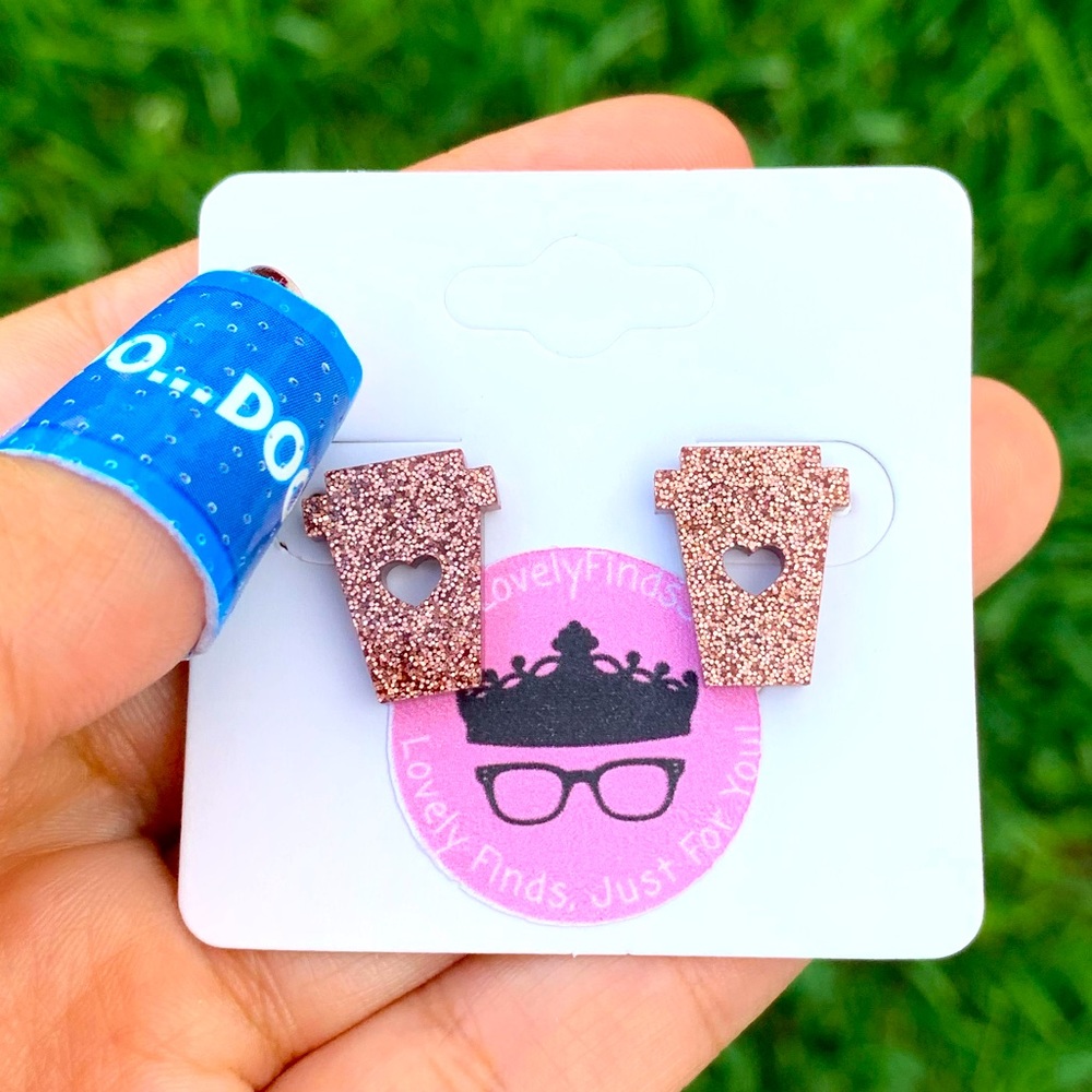Coffee Cup earrings